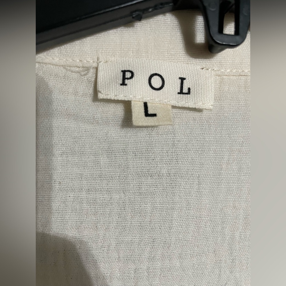 P.o.l Exposed Pockets Floral Shirt In Size Large. - Picture 3 of 13